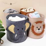 Style Felt Storage Bin, Toy & Clothes Organizer Basket