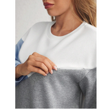 Maternity Casual Color Sweatshirt