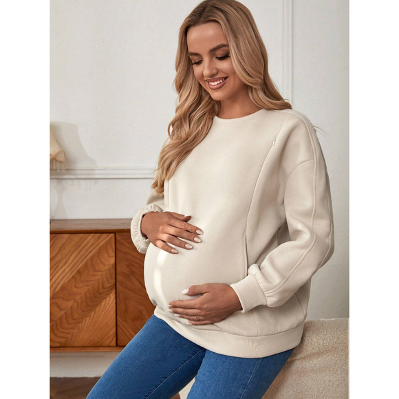 Maternity Breastfeeding Sweatshirt