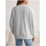 Maternity Breastfeeding Sweatshirt GRAY