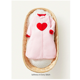 Soft & Comfy Heart Velvet Sleep Bag