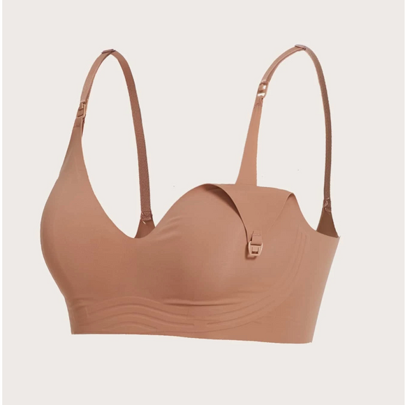  Maternity Maternity Solid Nursing Bra