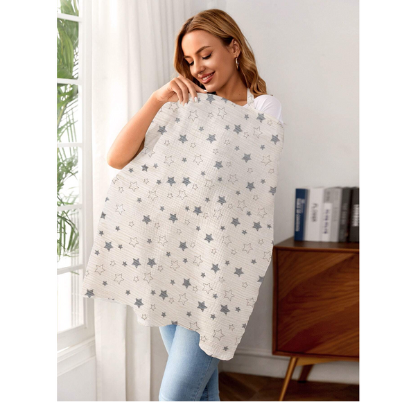 Soft & Breathable Printed Nursing Cover Top