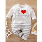 BABA & MAMA  OVERALLS  1-3M