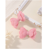 2pcs Bow Hair Clips For Children