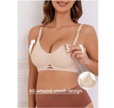 Maternity Soft And Comfortable Seamless Push Up Bra