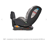 Car Seat ARES i-Size ISOFIX 360 Anti Rebound Bar