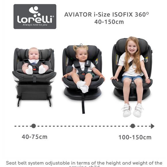 Car Seat AVIATOR i-Size ISOFIX 360