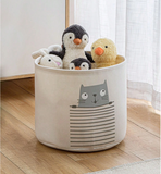 Style Felt Storage, Toy & Clothes Organizer Basket