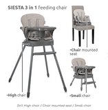 Baby high chair SIESTA 3in1