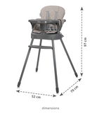 Baby high chair SIESTA 3in1