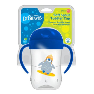 Soft-Spout Toddler Cup with Handles | Blue Penguin