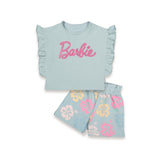 GIRL SUMMER BARBI SHORTS SET 3/6 Y