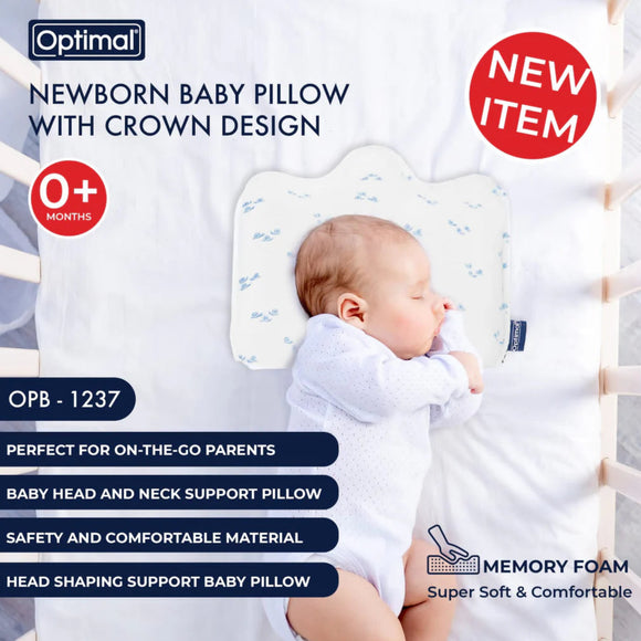 Newborn Baby Pillow Crown Design