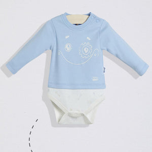 HAPPY ROBOT bodysuit 0-3-6 m