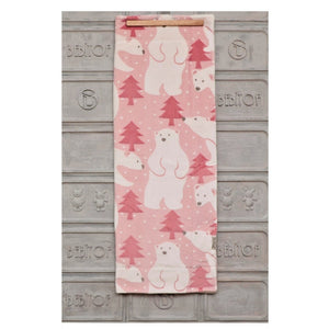 Pole Bear Patterned Baby Blanket