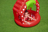 Very Berry Inflatable Baby Pool With UV Careful Sunshade