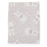 teddy bear baby blanket 90x100 cm