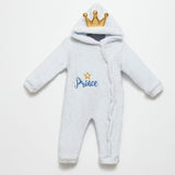 PRINCE OVERALLS gray 3-12 m