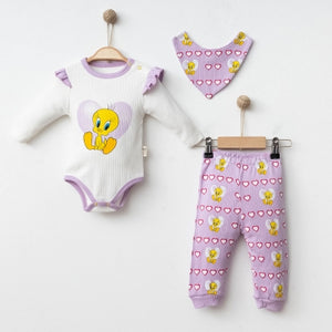 Tweety girl Baby set 6-9-12 M