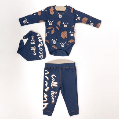 Navy baby set Set 3-24m