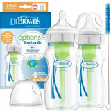 Options+ Wide-Neck Bottle, 270 ML, 2-Pack