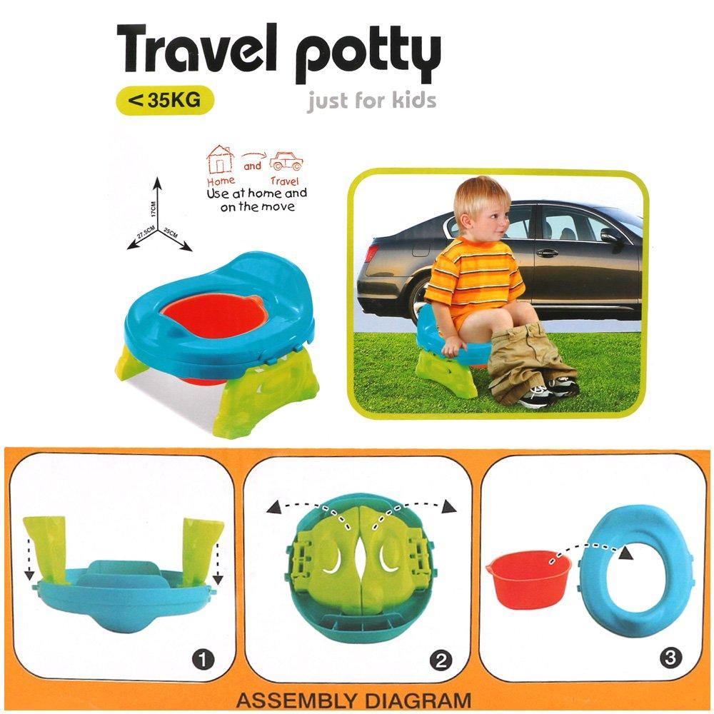 Kids II - 2-in-1 Foldable Summer My Travel Potty Deluxe