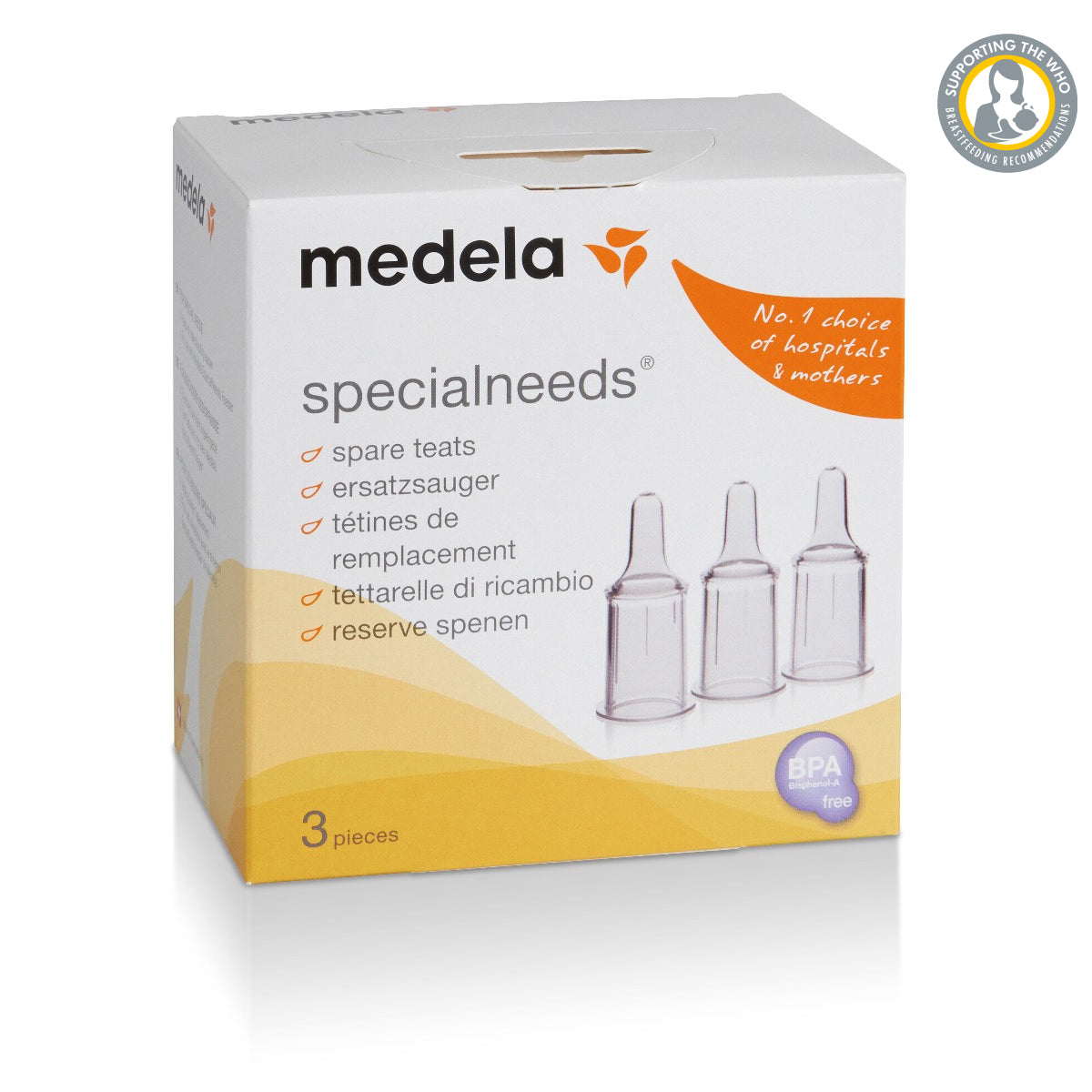 Medela Teat SpecialNeeds 3 Units