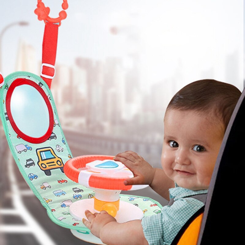 Baby steering wheel toy for car seat online