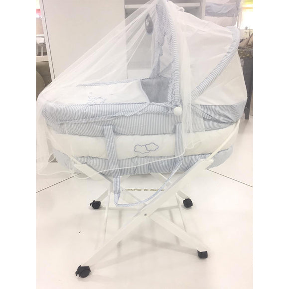 Moses basket with stand